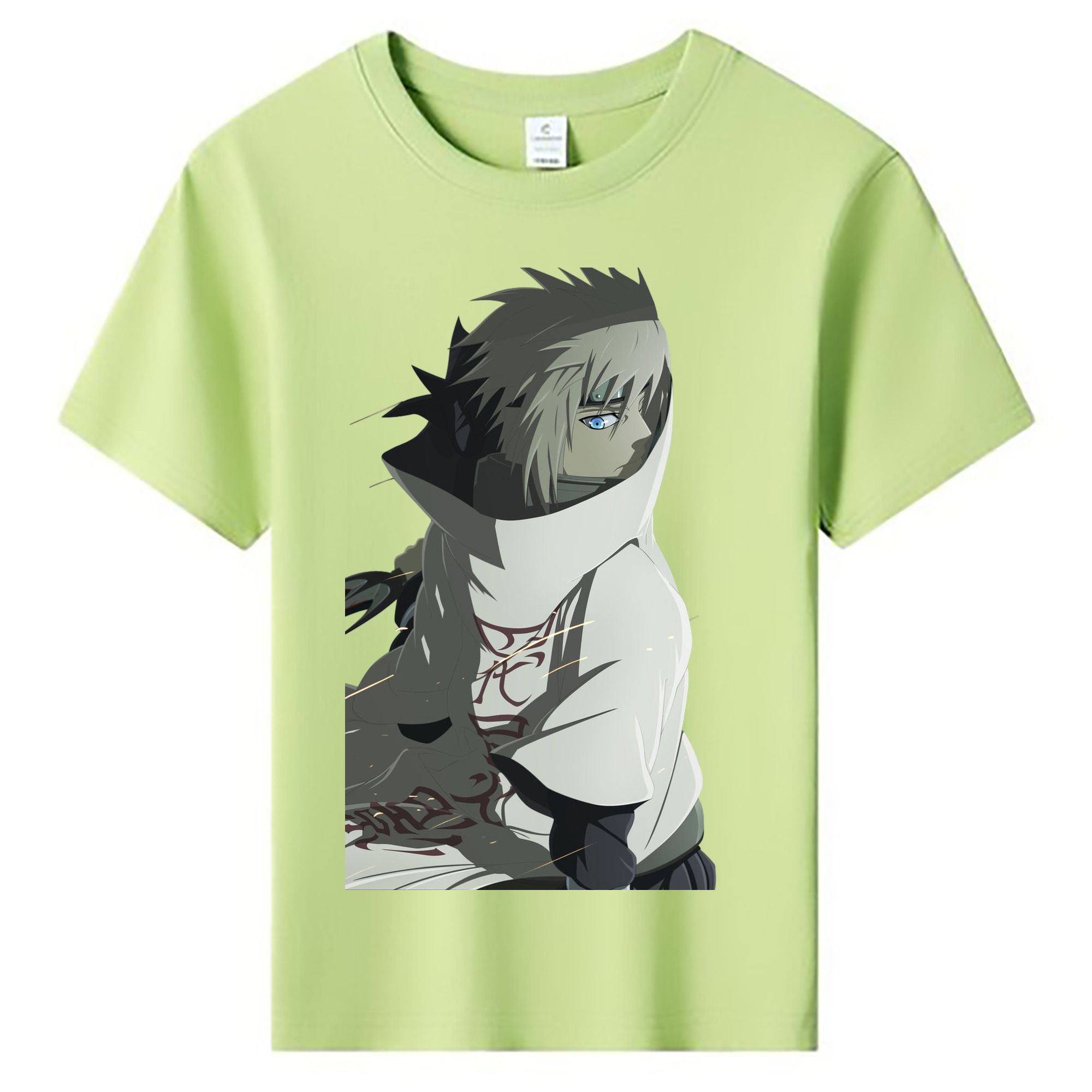 （画像用） NARUTO -ナルト- 波風 ミナト Namikaze Minato 綿100％キッズTシャツ（フロントプリント）